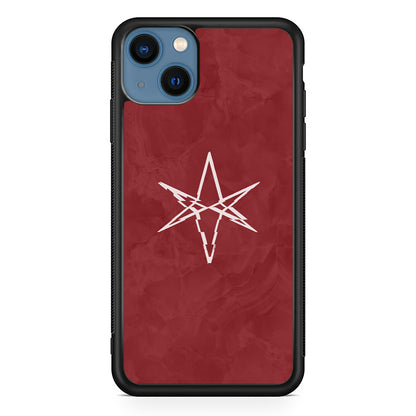 Bring Me The Horizon Maroon Marble iPhone 13 Case