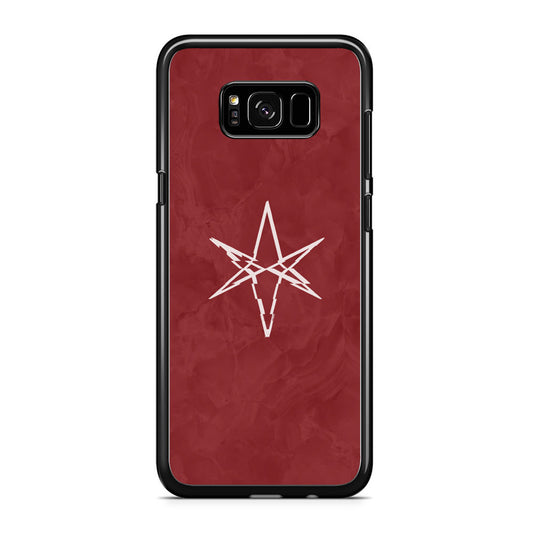 Bring Me The Horizon Maroon Marble Samsung Galaxy S8 Plus Case