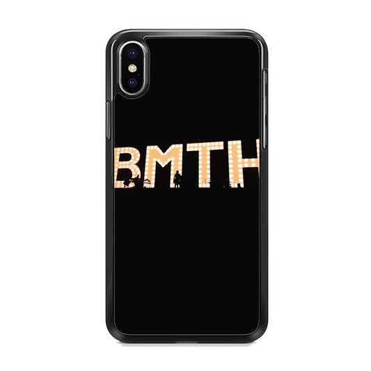 Bring Me The Horizon Word Lamp Logo iPhone X Case