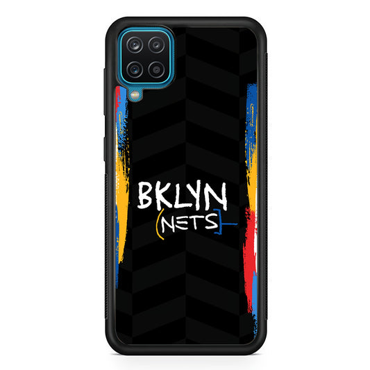 Brooklyn Nets Jersey NBA Samsung Galaxy A12 Case