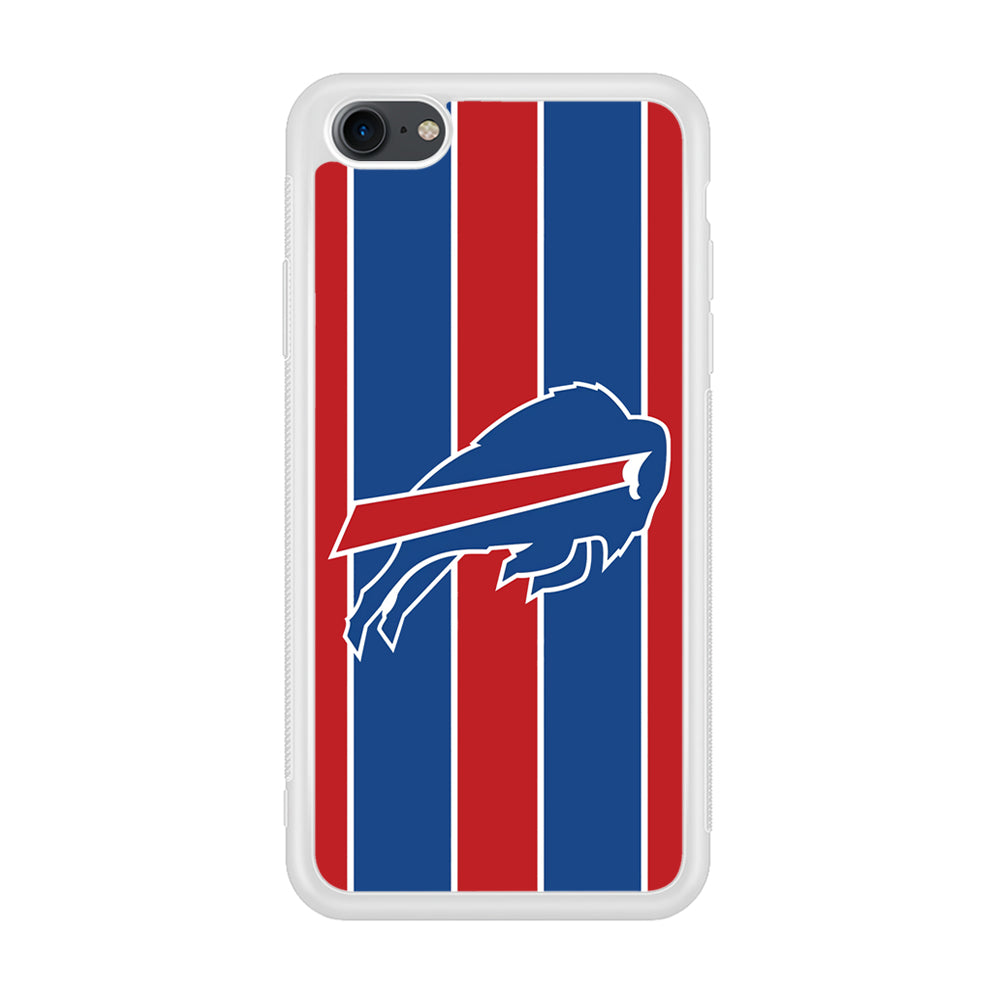 Buffalo Bills Stripe And Logo iPhone 8 Case