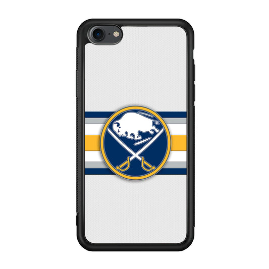 Buffalo Sabres Stripe Logo iPhone 8 Case