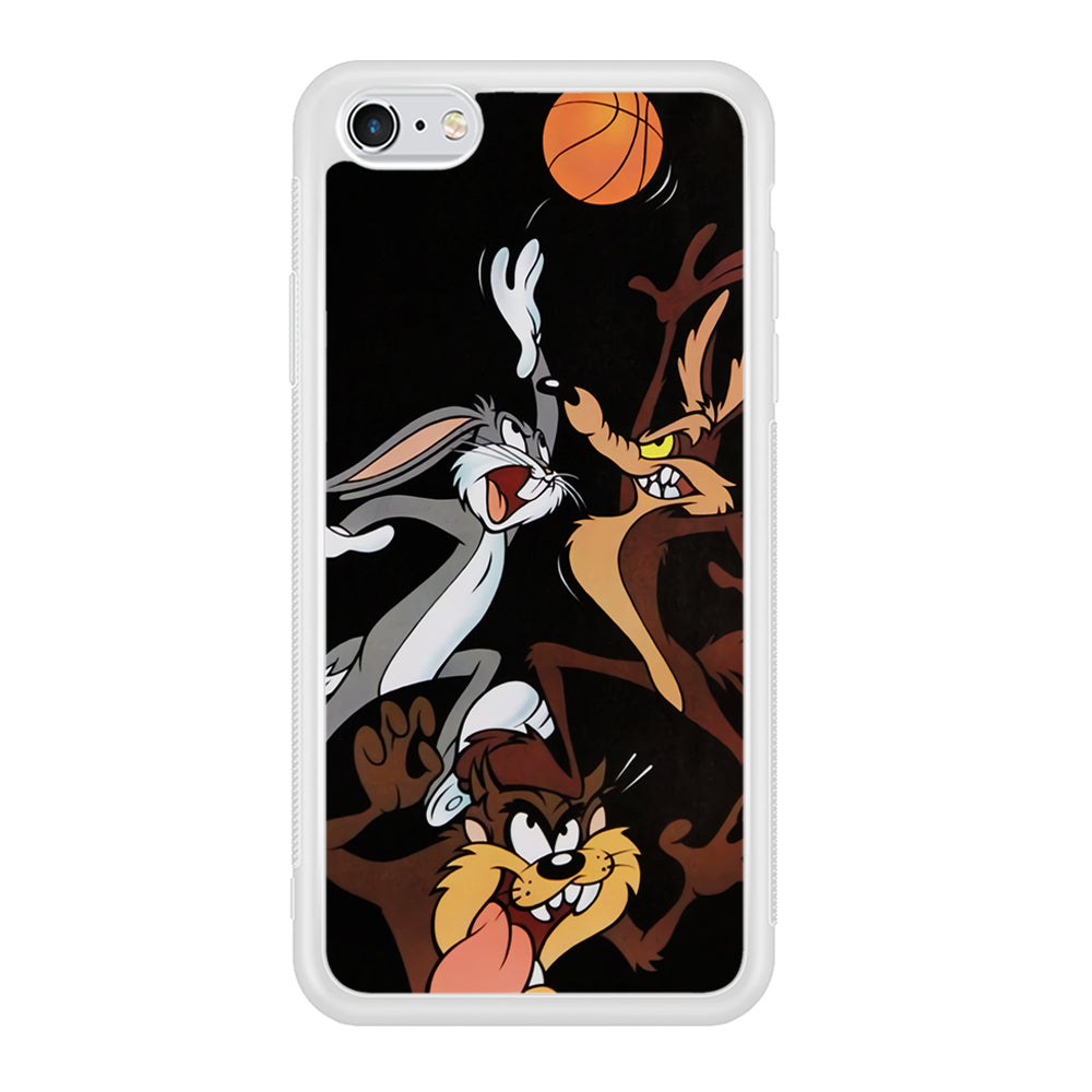 Bugs Bunny Coyote And Taz Playing Basketball iPhone 6 Plus | 6s Plus Case