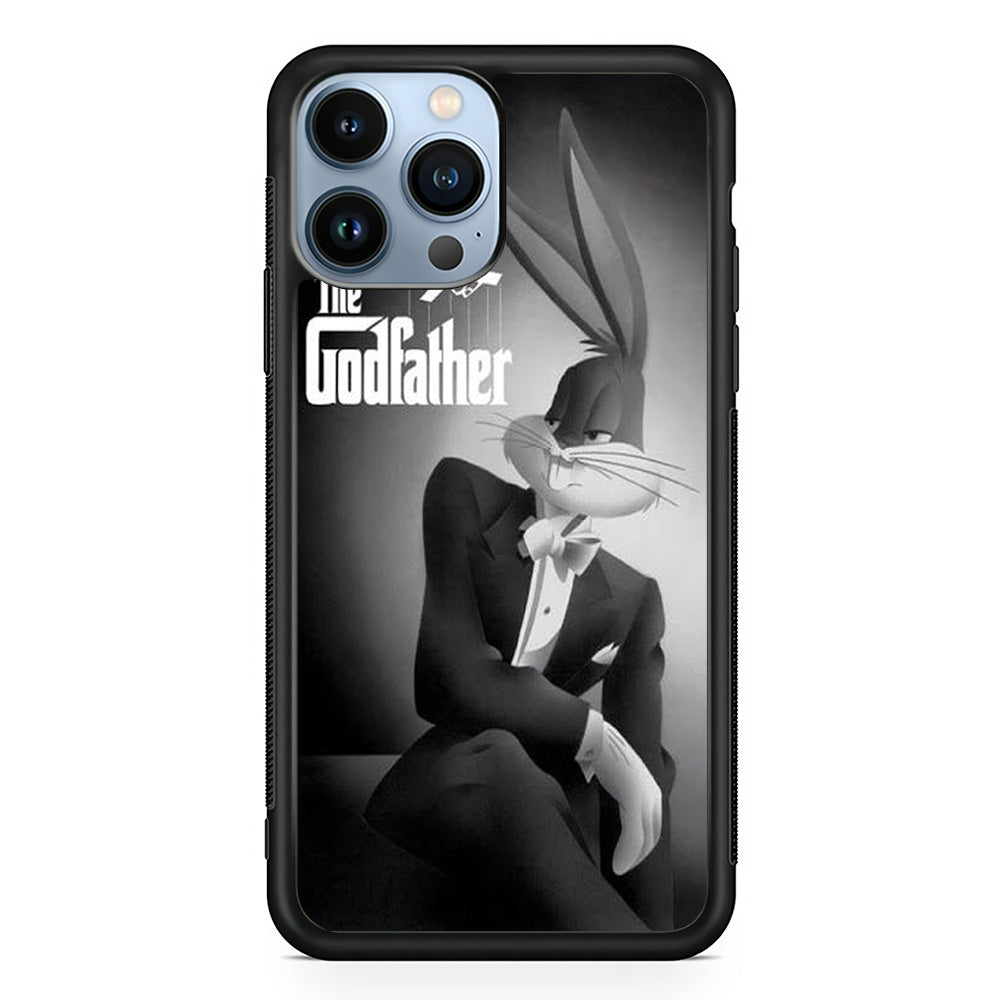 Bugs Bunny The Godfather Meme iPhone 13 Pro Case