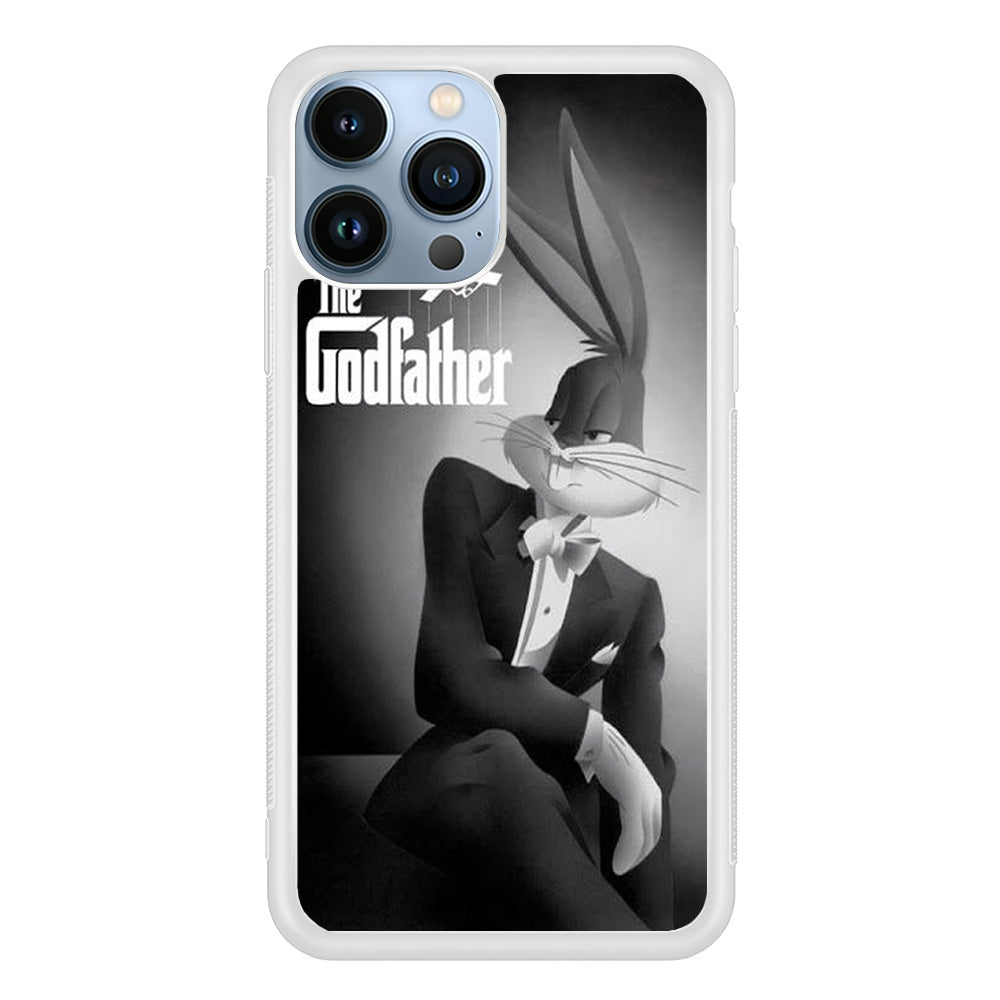 Bugs Bunny The Godfather Meme iPhone 13 Pro Case