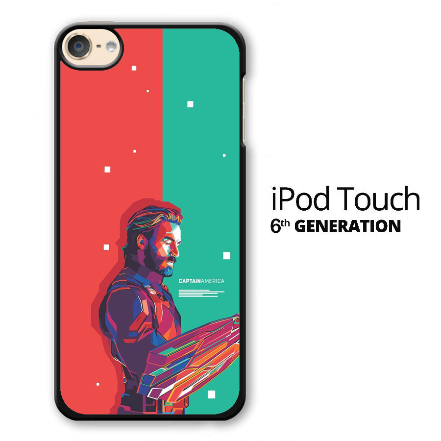 Captain America Red Green iPod Touch 6 Case - Ezzystore