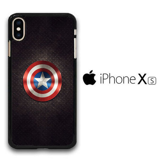 Captain America Shield iPhone Xs Case