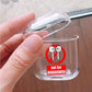 Caution Not For Borrowed Protective Clear Case Cover For Apple Airpods