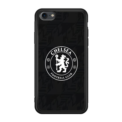 Chelsea FC Pattern of Jersey iPhone 8 Case