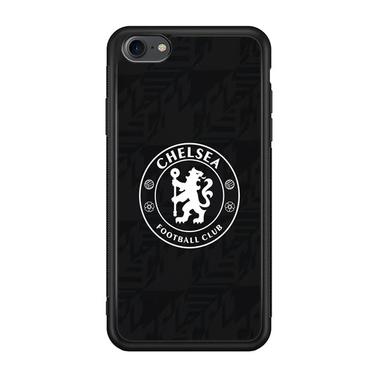 Chelsea FC Pattern of Jersey iPhone 8 Case