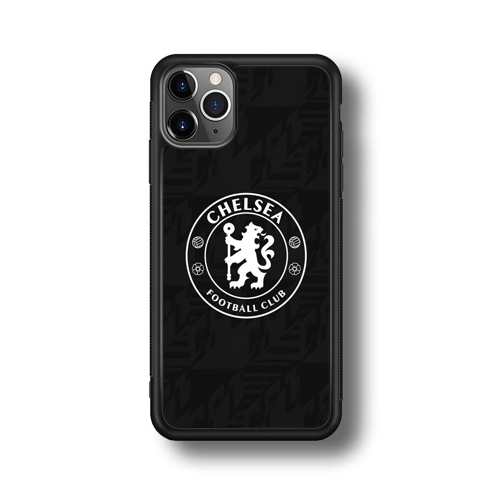 Chelsea FC Pattern of Jersey iPhone 11 Pro Case
