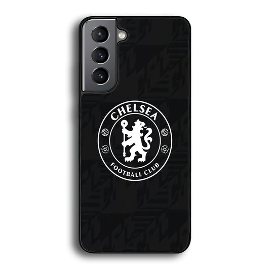 Chelsea FC Pattern of Jersey Samsung Galaxy S21 Plus Case - Ezzystore