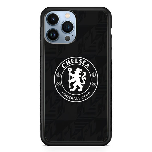 Chelsea FC Pattern of Jersey iPhone 13 Pro Max Case