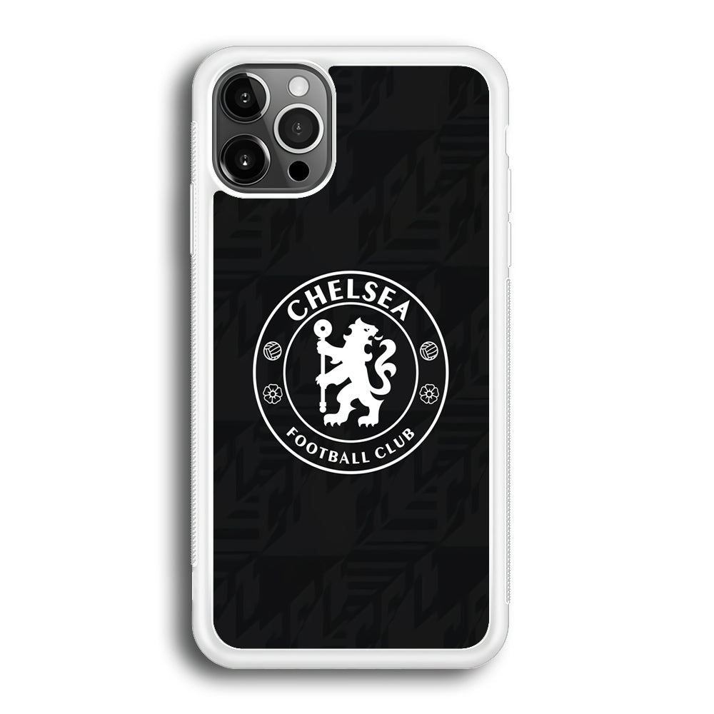 Chelsea FC Pattern of Jersey iPhone 12 Pro Max Case