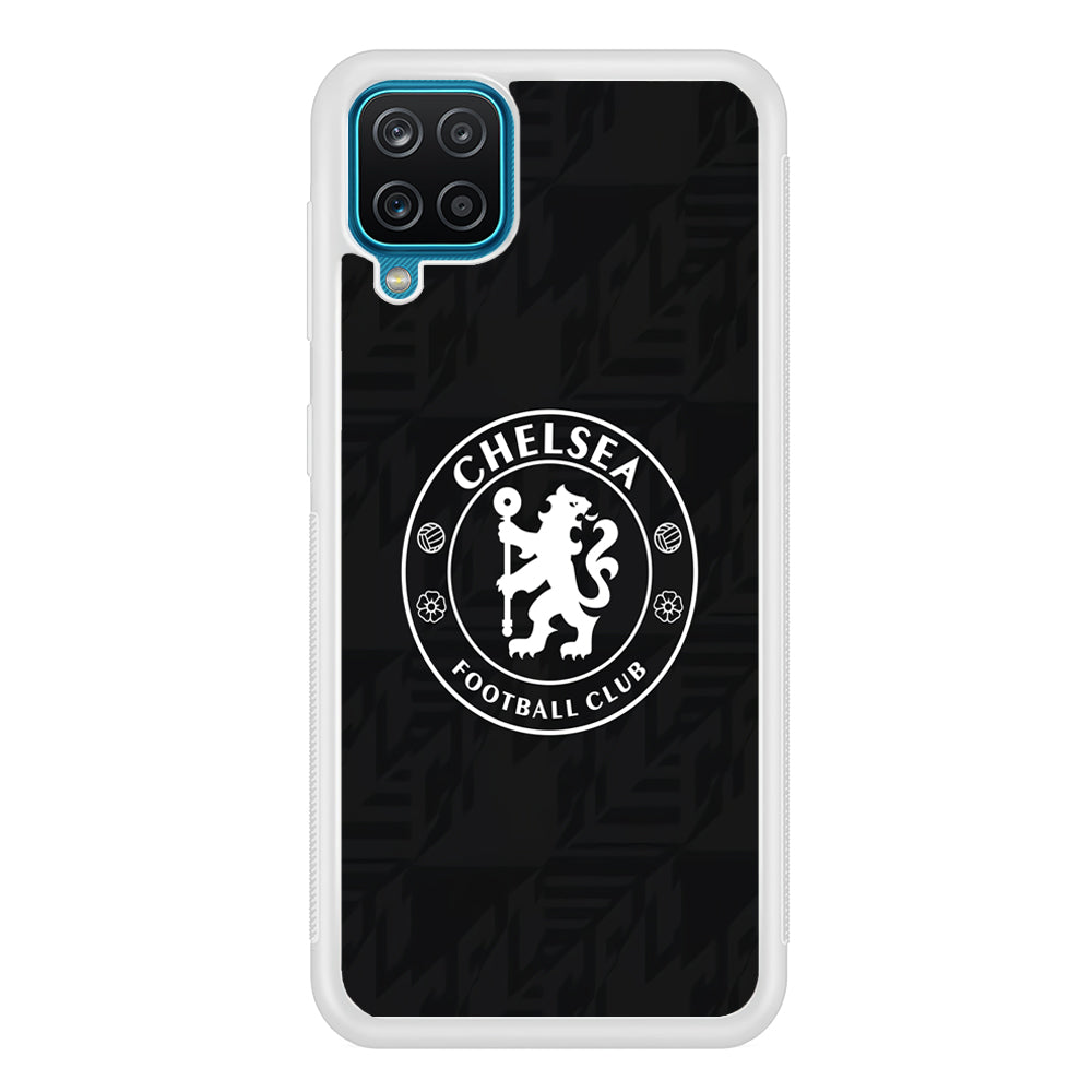 Chelsea FC Pattern of Jersey Samsung Galaxy A12 Case