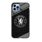 Chelsea FC Pattern of Jersey iPhone 12 Pro Case