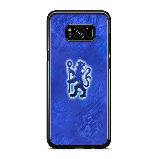 Chelsea FC Blue Glowing Logo Samsung Galaxy S8 Plus Case