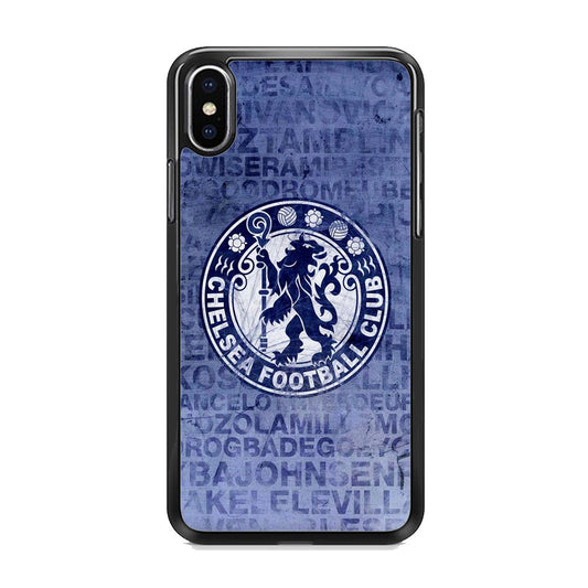 Chelsea FC Legend Emblem iPhone Xs Max Case
