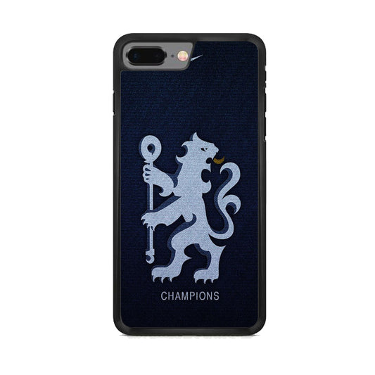 Chelsea FC Navy Champions iPhone 8 Plus Case