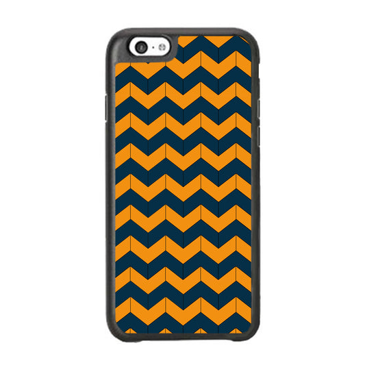 Chevron Arrow Blue Navy Orange iPhone 6 Plus | 6s Plus Case