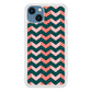 Chevron Arrow Soft And Green Colours iPhone 13 Case