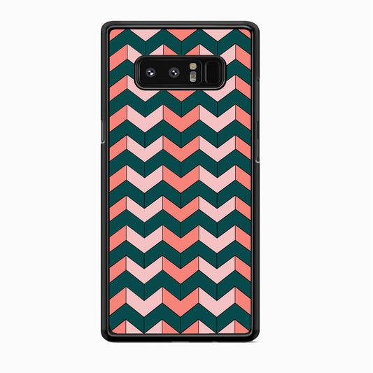 Chevron Arrow Soft And Green Colours Samsung Galaxy Note 8 Case