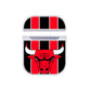 Chicago Bulls Team Hard Plastic Case Cover For Apple Airpods
