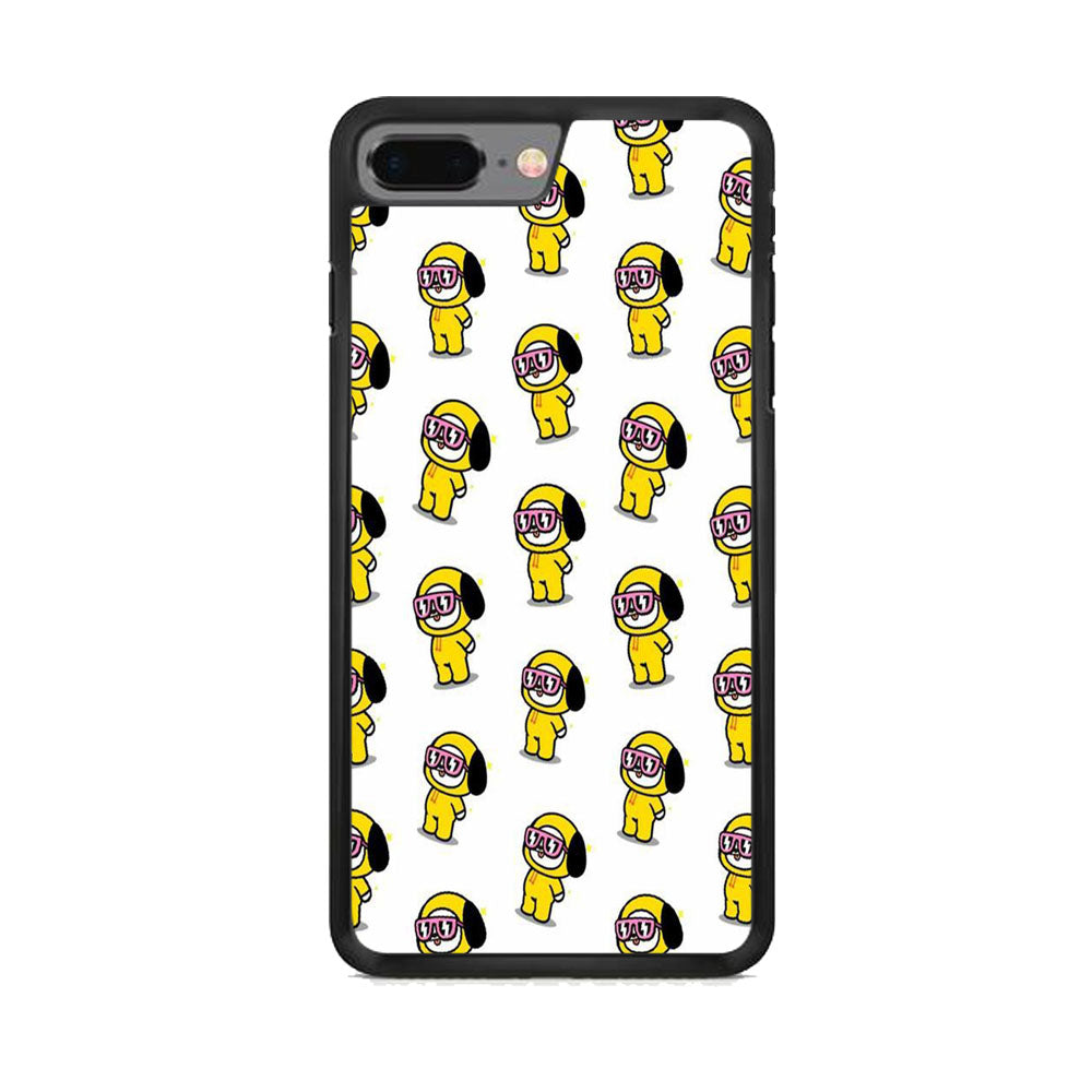 Chimmy White Glassess iPhone 8 Plus Case