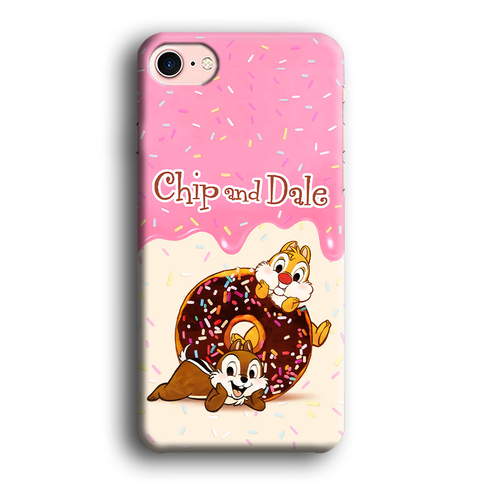 Chip And Dale Donut Creamy iPhone 8 Case