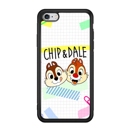 Chip And Dale Paper Clip Aesthetic iPhone 6 Plus | 6s Plus Case