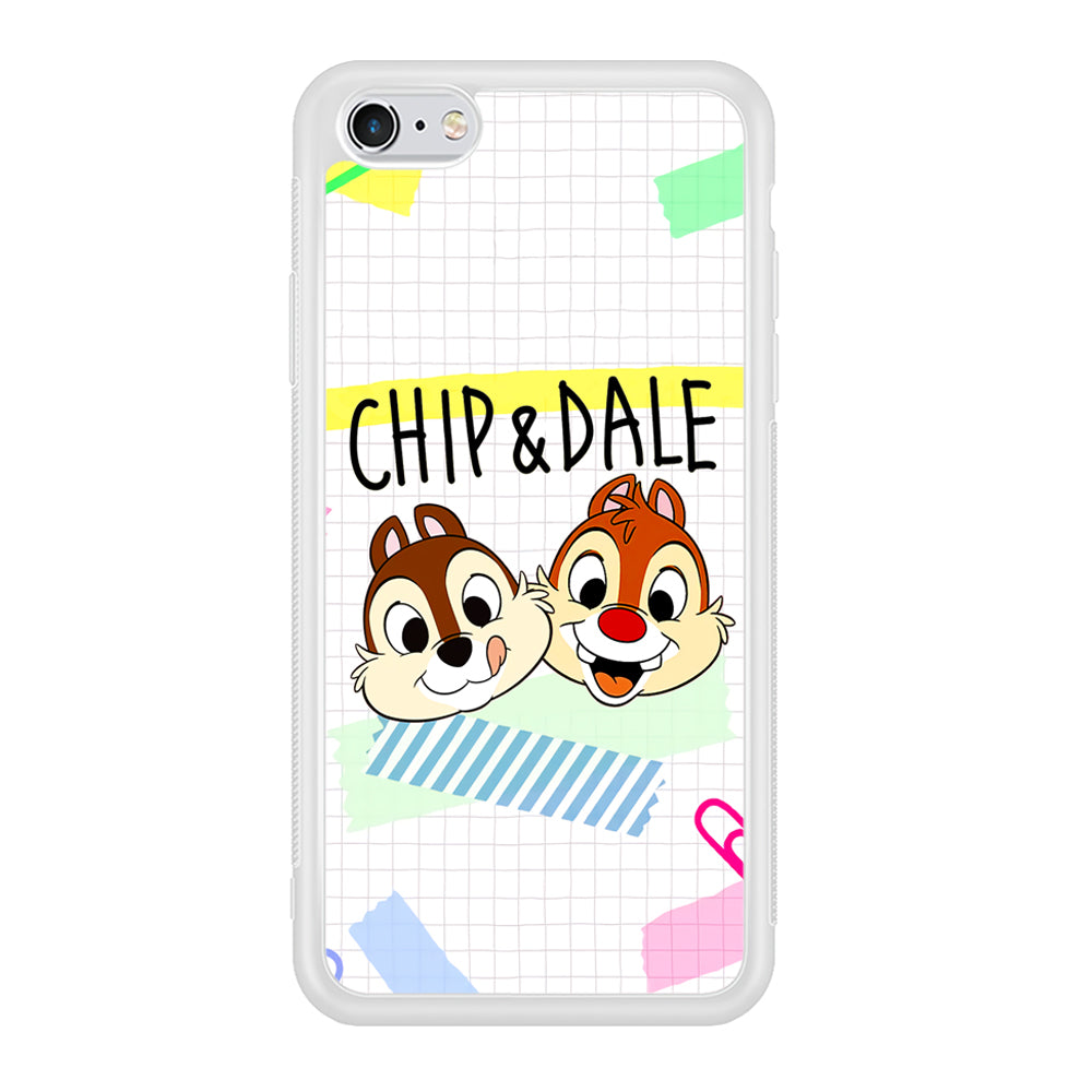 Chip And Dale Paper Clip Aesthetic iPhone 6 Plus | 6s Plus Case