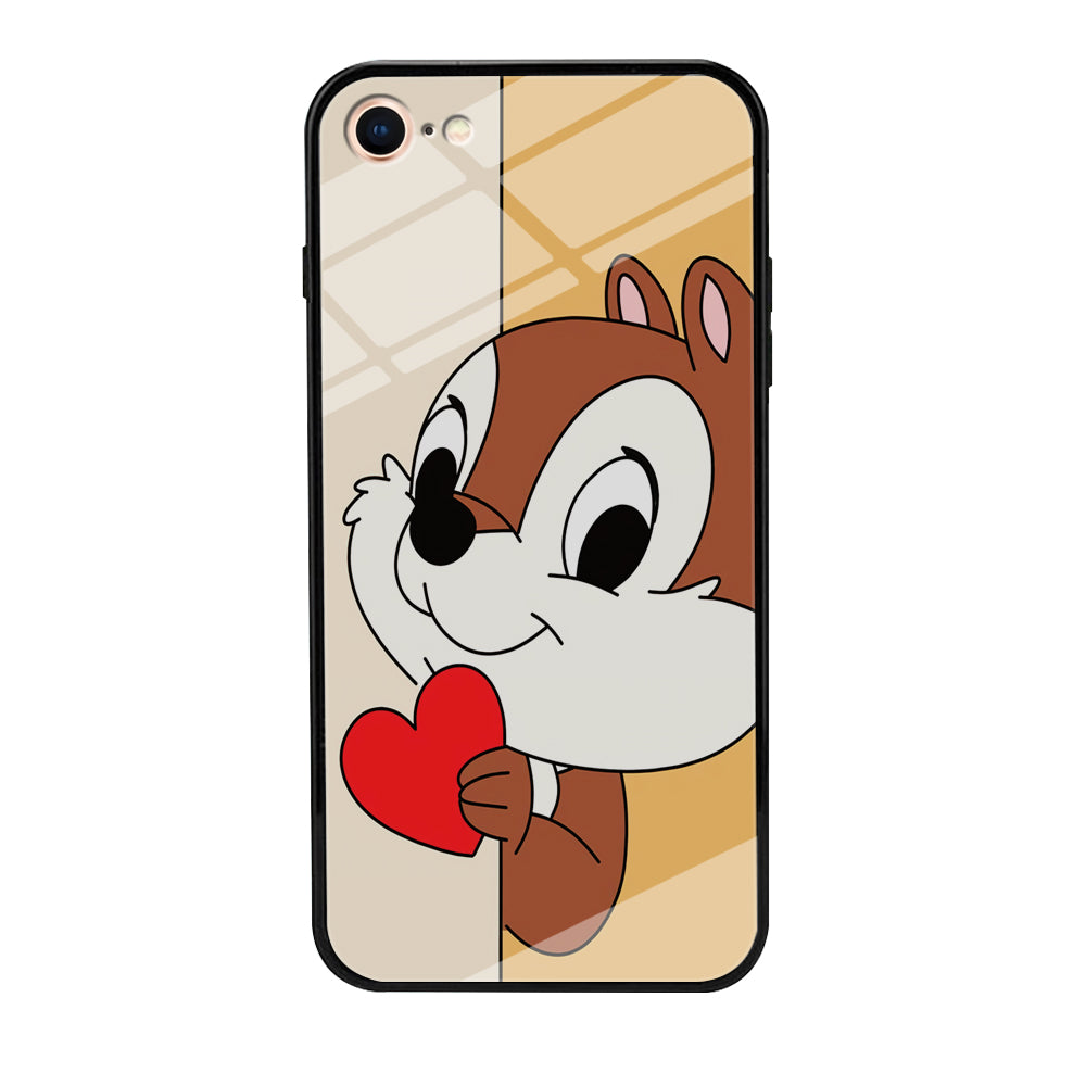 Chip Character Give Love Chip And Dale iPhone 7 Case