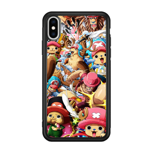 Chopper One Piece Transformation Character iPhone X Case