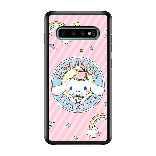 Cinnamoroll Enjoy Coffee Samsung Galaxy S10 Case