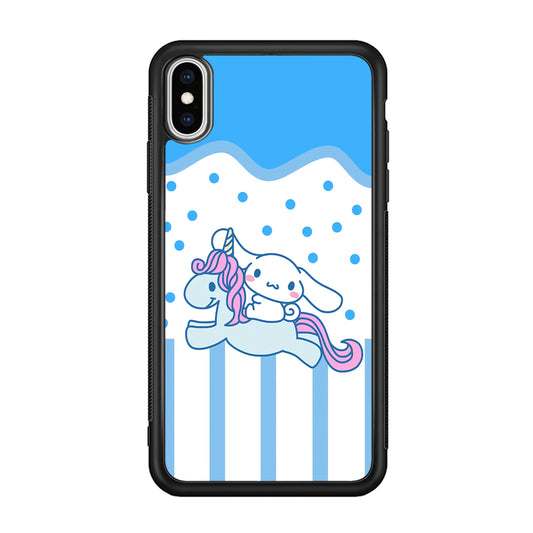 Cinnamoroll With Unicorn iPhone X Case