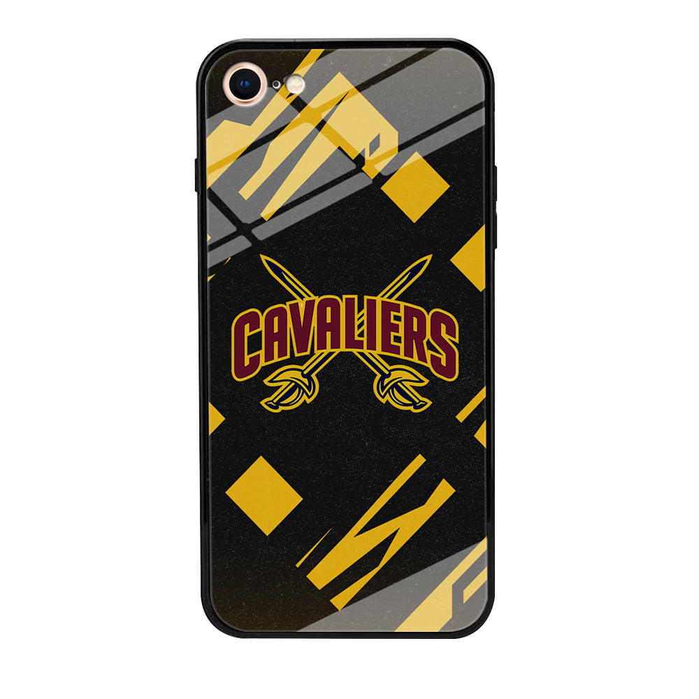 Cleveland Cavaliers Yellow Pattern iPhone 7 Case