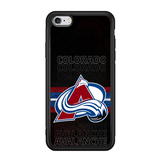 Colorado Avalanche Word Of Team iPhone 6 Plus | 6s Plus Case