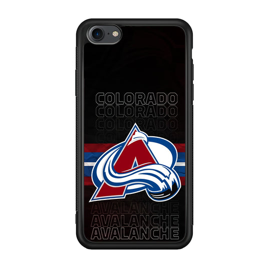 Colorado Avalanche Word Of Team iPhone 7 Case