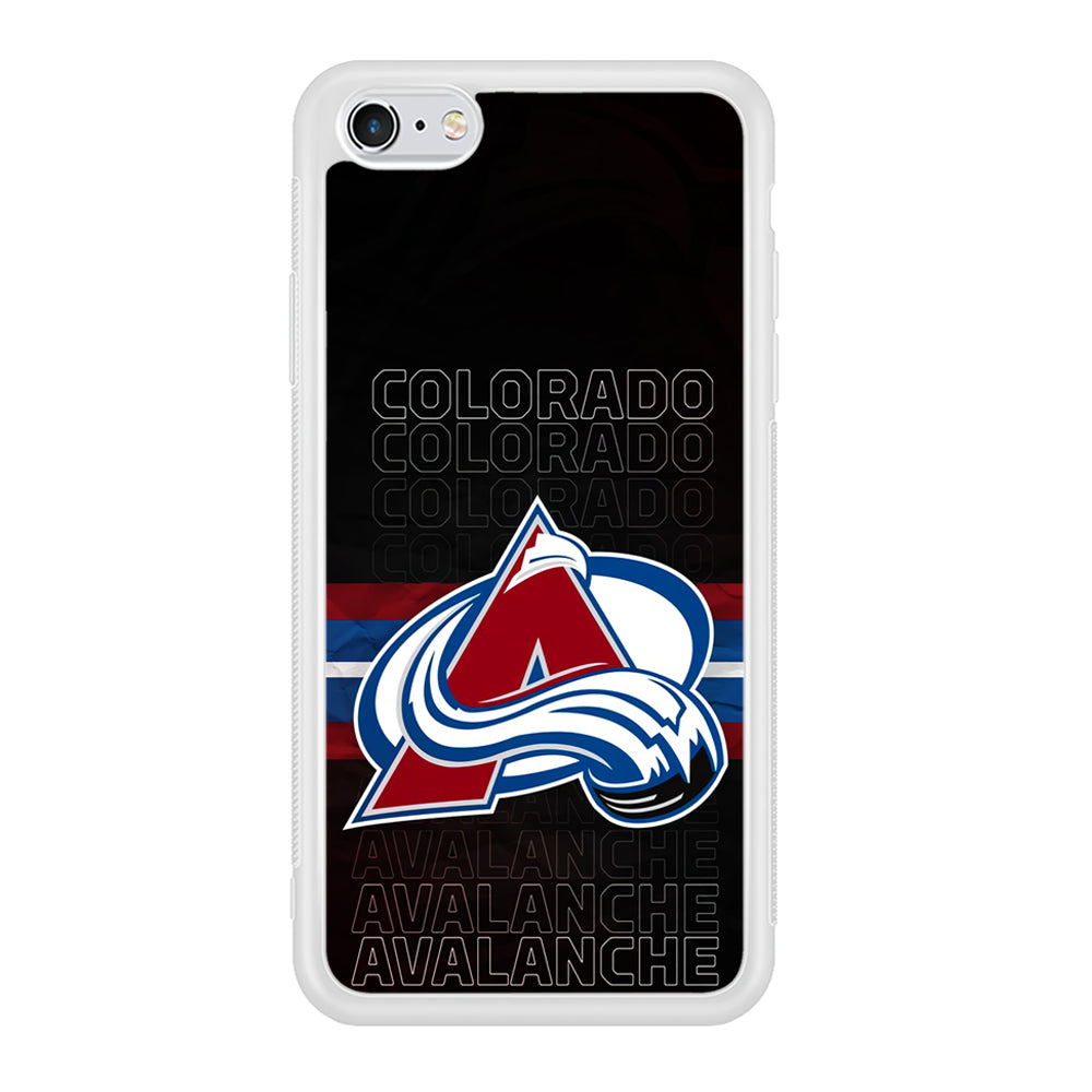 Colorado Avalanche Word Of Team iPhone 6 Plus | 6s Plus Case