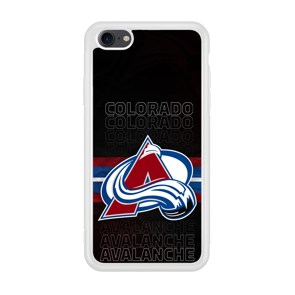 Colorado Avalanche Word Of Team iPhone 7 Case