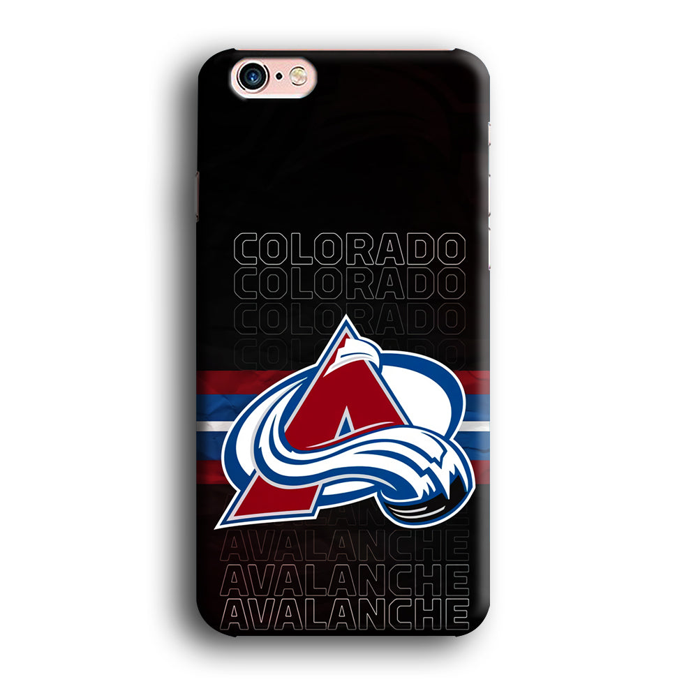 Colorado Avalanche Word Of Team iPhone 6 Plus | 6s Plus Case