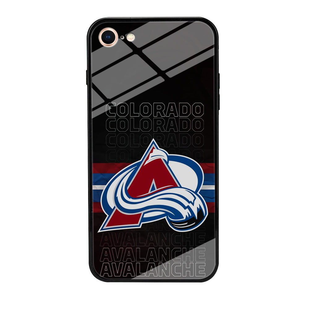 Colorado Avalanche Word Of Team iPhone 7 Case