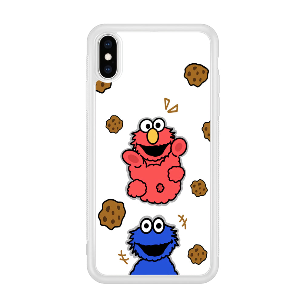 Cookie and Elmo Cookies iPhone Xs Max Case