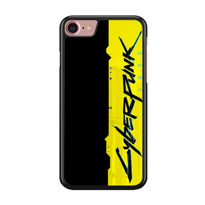 Cyberpunk Black Yellow iPhone 7 Case
