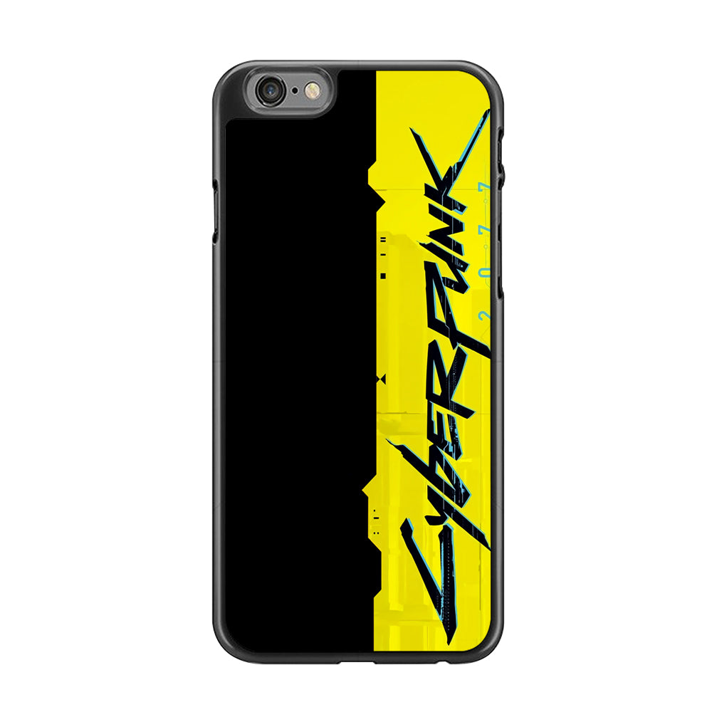 Cyberpunk Black Yellow iPhone 6 Plus | 6s Plus Case