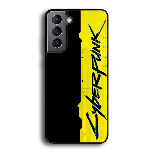 Cyberpunk Black Yellow Samsung Galaxy S21 Case - Ezzystore