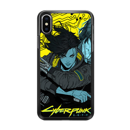 Cyberpunk Judy Character iPhone Xs Max Case