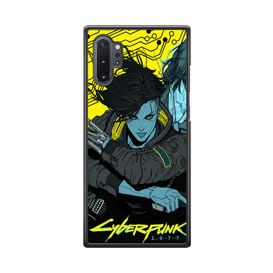 Cyberpunk Judy Character Samsung Galaxy Note 10 Plus Case