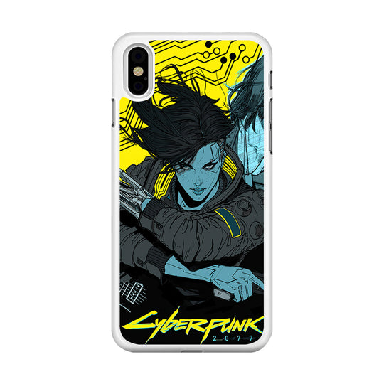Cyberpunk Judy Character iPhone Xs Max Case