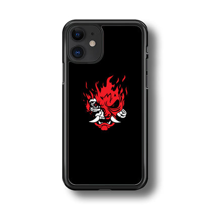 Cyberpunk Logo Black iPhone 11 Case